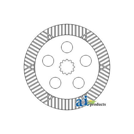 A & I Products Disc, Brake 12" x12" x0.3" A-AL38234